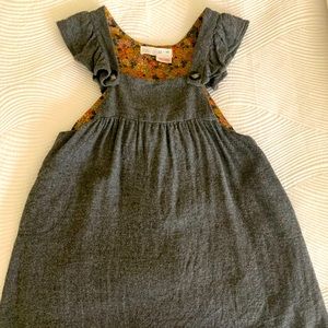Zara Wool Mix Dress Lined Size 4-5